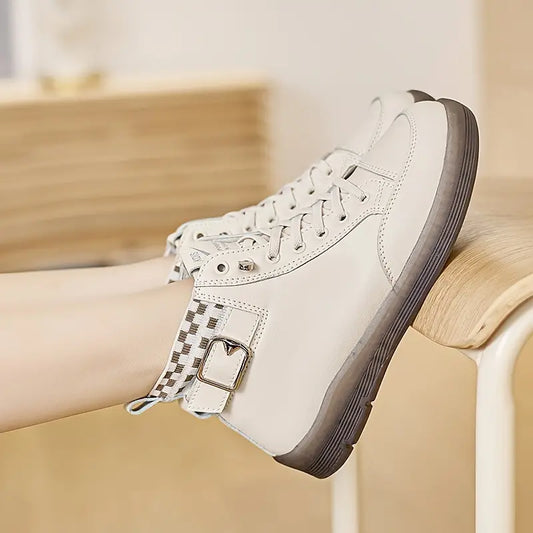 RUBYLACEโข COMFY BUCKLE STRAP ORTHOPEDIC BOOTS