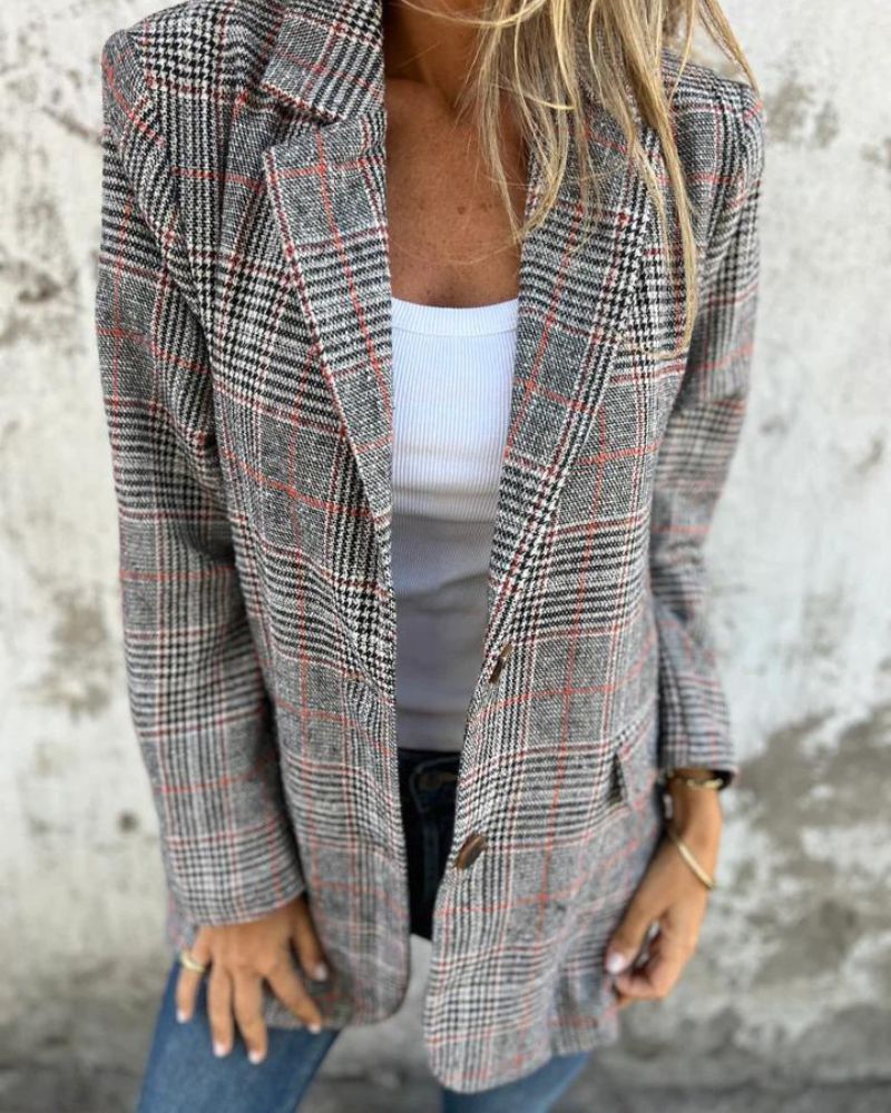 VIENNA™ | CLASSIC CHECKED BLAZER