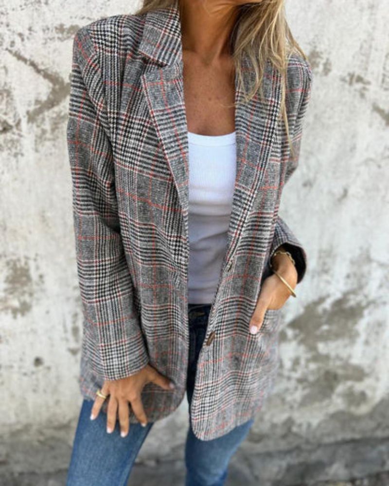VIENNA™ | CLASSIC CHECKED BLAZER