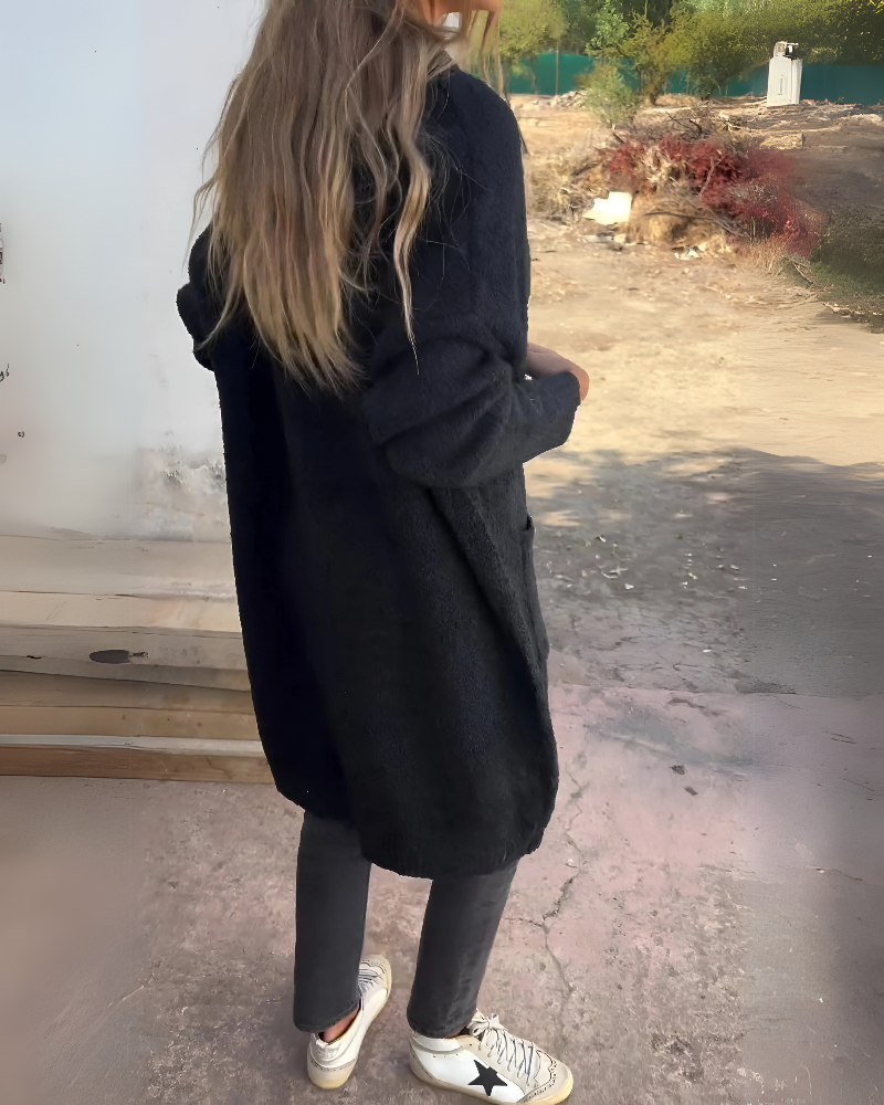 LAYANI™ – CASUAL KNIT CARDIGAN WITH POCKETS