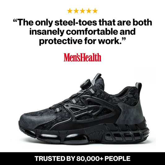 FORTIVESTโข HEALTHY & PROTECTIVE STEEL TOE SNEAKERS
