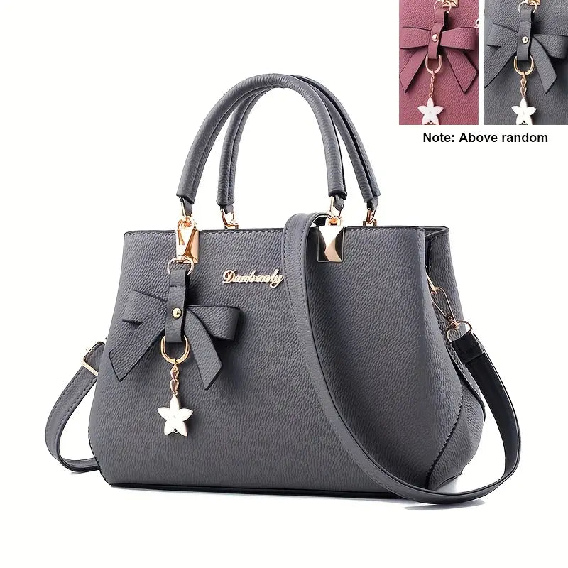 ADELINEâ„¢ LETTER DECOR HANDBAG