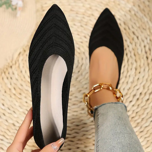 AMARINDAโข POINTED TOE ORTHOPEDIC SLIP ON SHOES