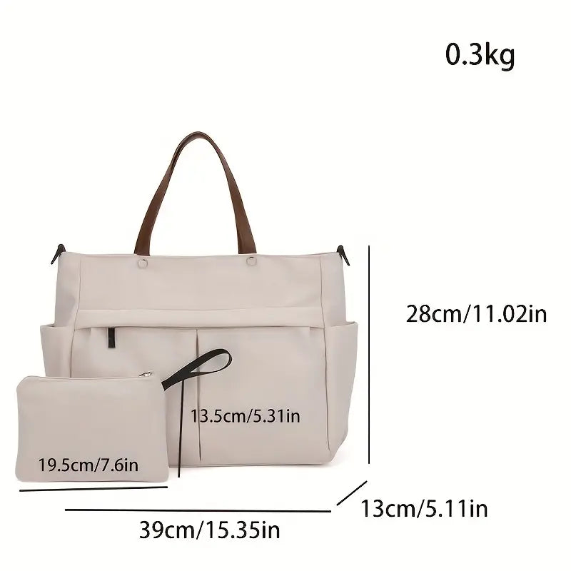 ELORA™ NYLON TOTE BAG