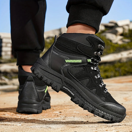 TERRAFLEXโข โ MENโS CAMO HIGH-TOP FASHION HIKING BOOTS