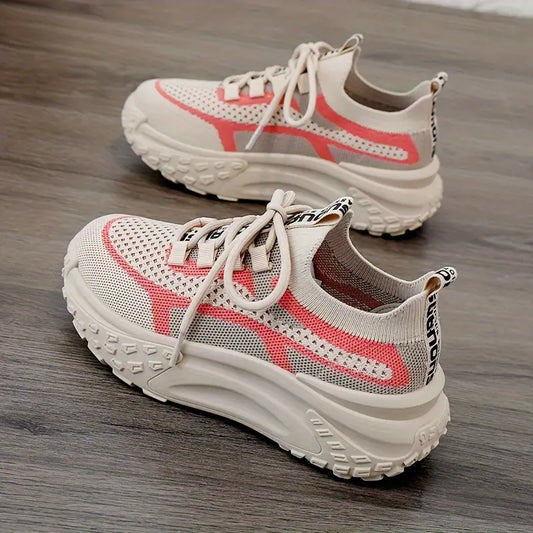 LEISAโข BREATHABLE TRENDY KNIT MESH ORTHO SNEAKERS