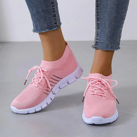 EliteStrideโข - MESH ORTHOPEDIC CHIC SNEAKERS