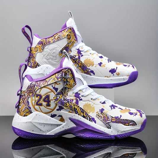 COMFORTABLE HIGH-TOP BASKETBALL SNEAKERS