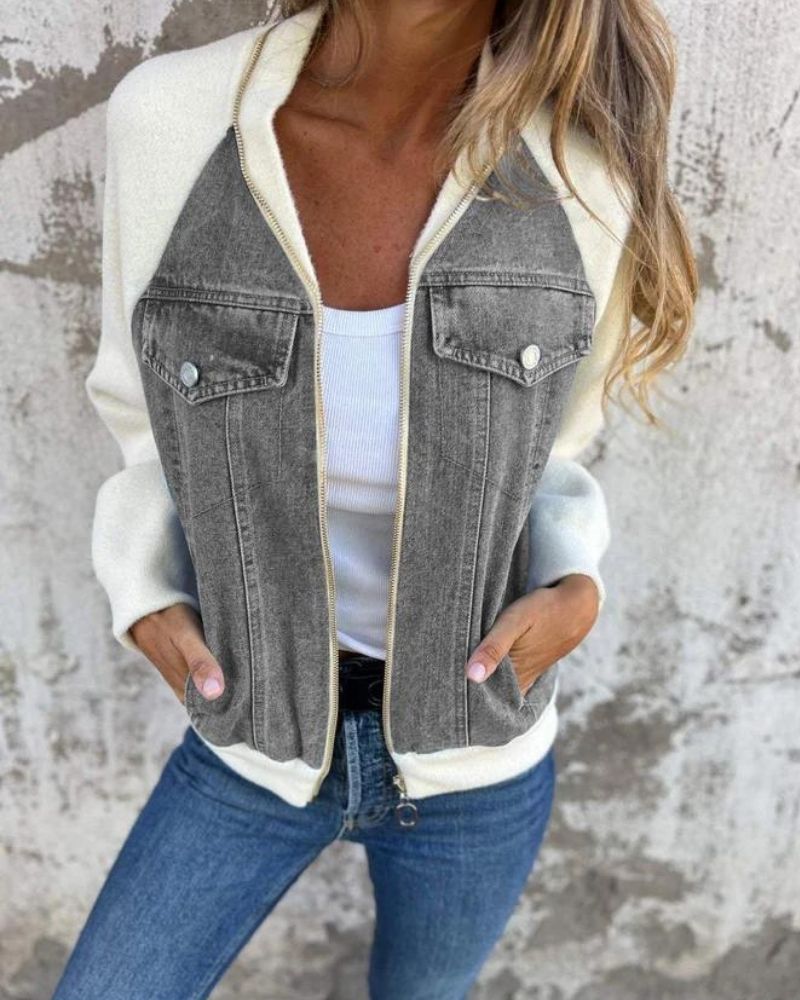 LORETTA™ – MODERN DENIM JACKET