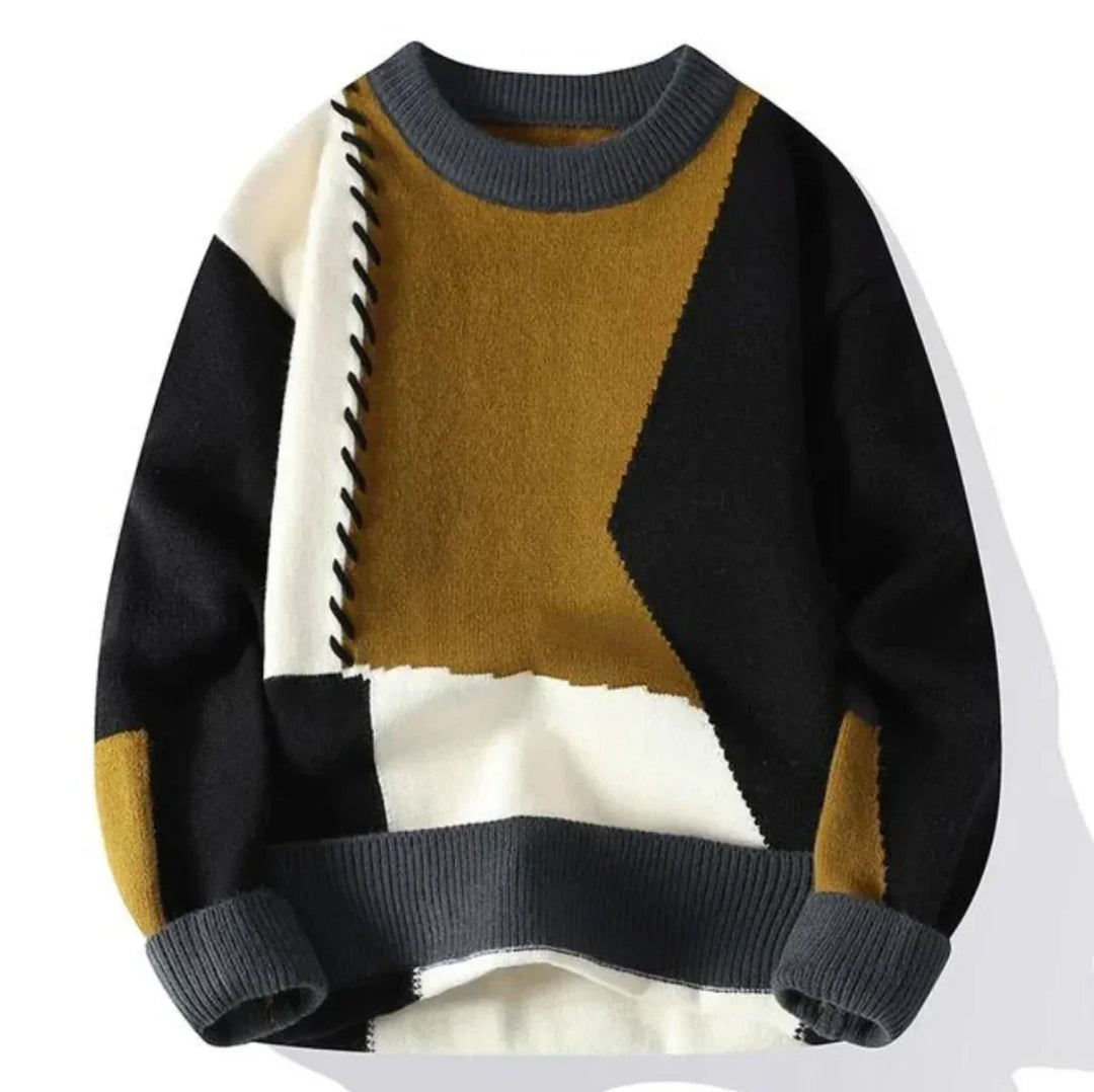 MARLEY™ | RETRO COLOUR-BLOCK KNIT