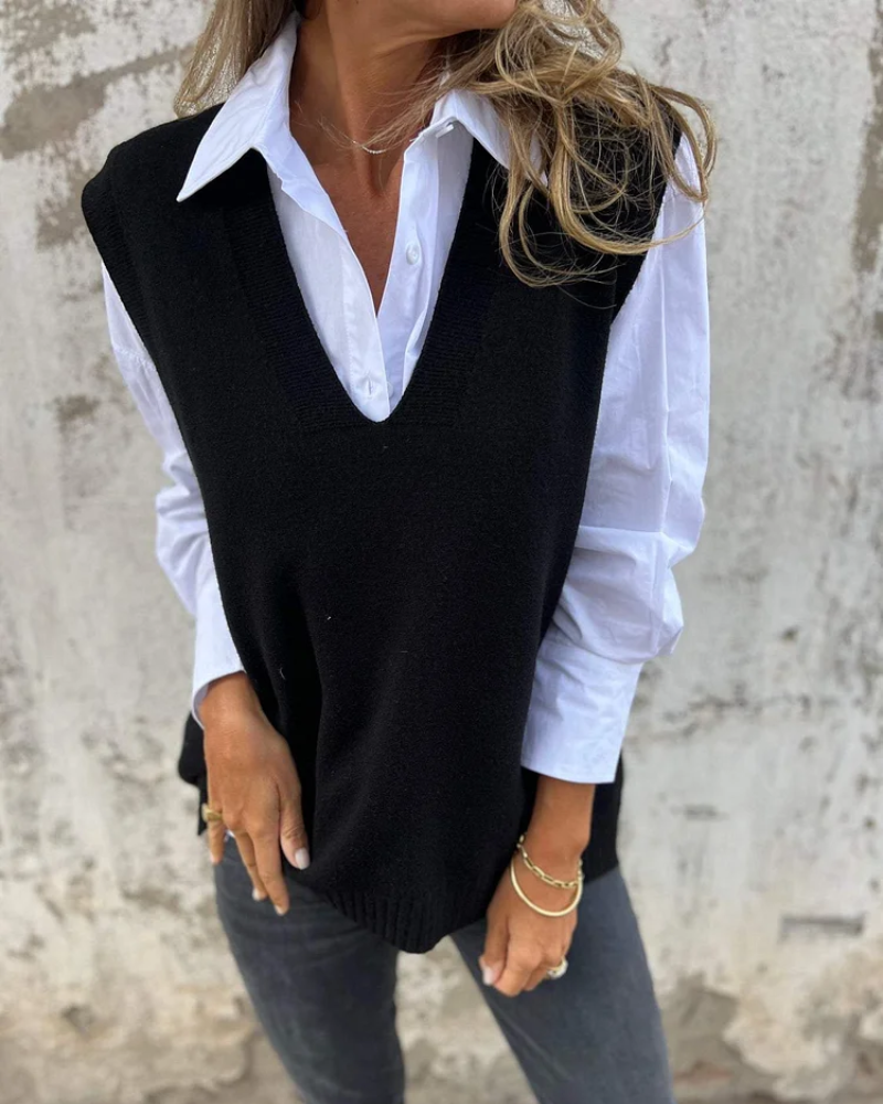 THEA™ | KNITTED LAYERING GILET