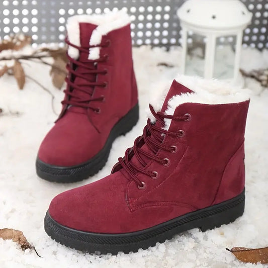 SYLVIEโข WOMEN'S ROUND TOE SNOW BOOTS