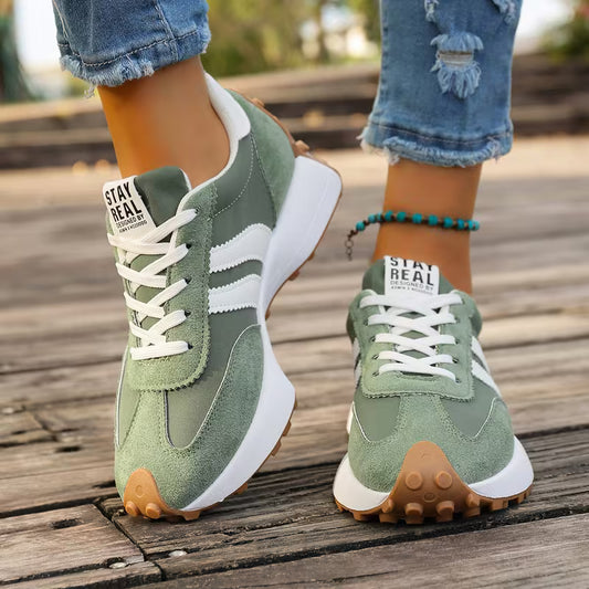 ELLA™ RETRO LOW-TOP SPORTS SNEAKERS