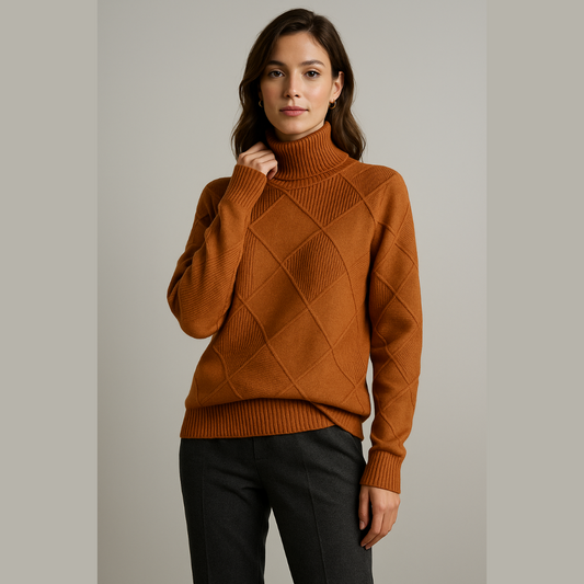 ISLAโข | CASHMERE BLEND TURTLENECK