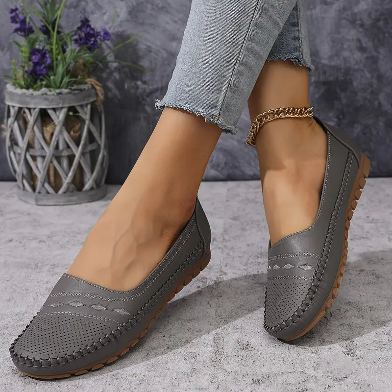 WOMEN'S PLUS SIZE ORTHOPEDIC CHIC LOAFERS
