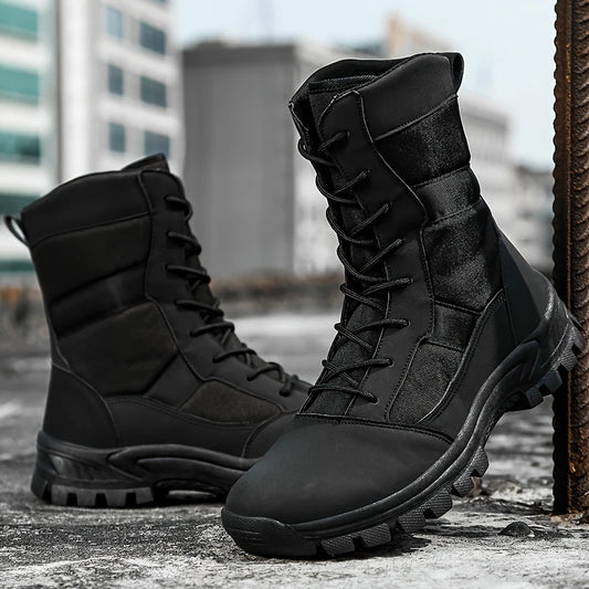 STRYDEFLEXโข โ UNISEX HIGH-TOP LACE-UP TRAINING BOOTS