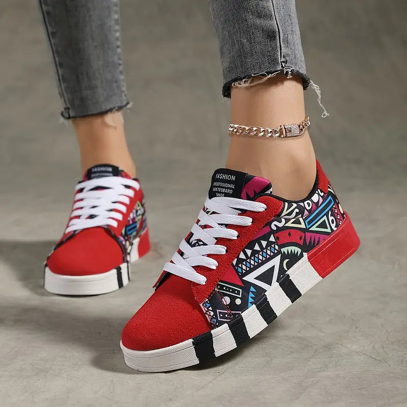 LIGHTWEIGHT BREATHABLE FLAT SKATE SHOES