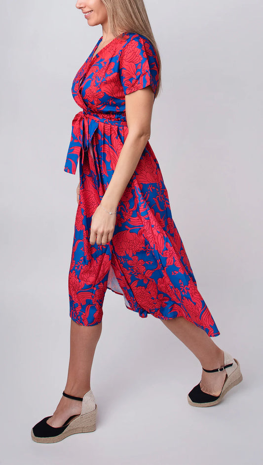 FLORAVIVEโข โ SPRING/SUMMER FLORAL PRINT DRESS