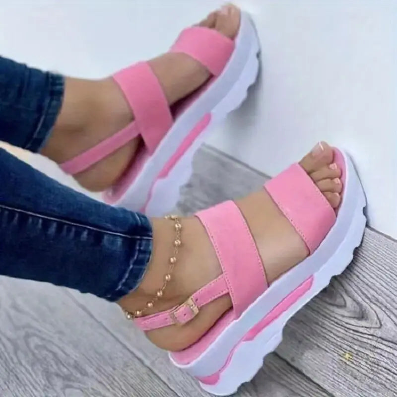 YARRAWIN™ PLATFORM OPEN TOE SANDALS