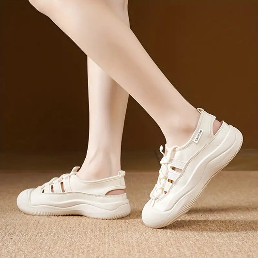 AIRFLOWโข SUMMER THICK SOLE HOLLOW ORTHOPEDIC SHOES