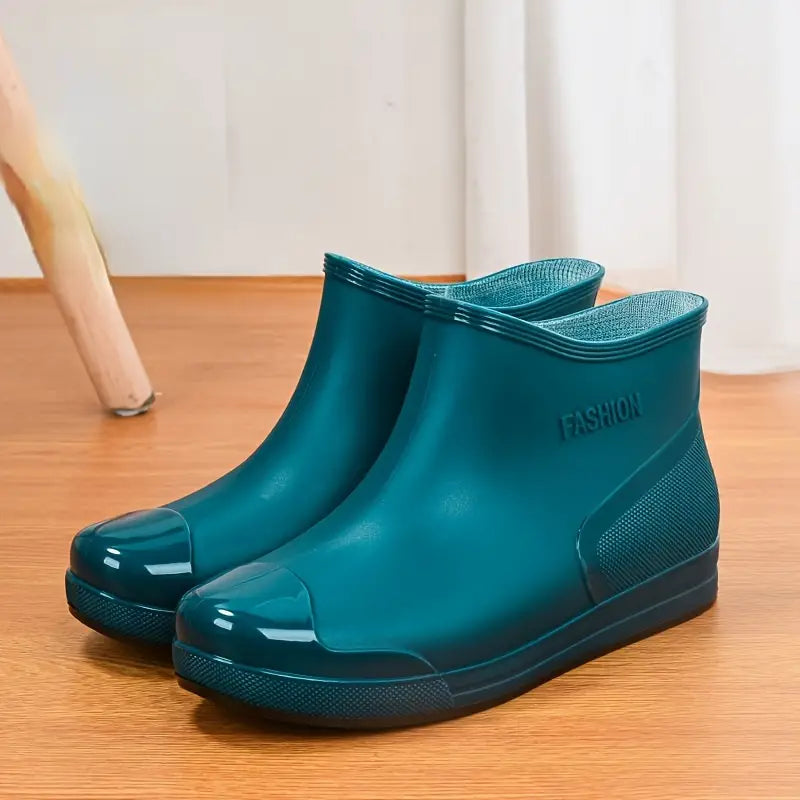 WOMEN'S FASHION WATERPROOF NON SLIP RAIN BOOTS
