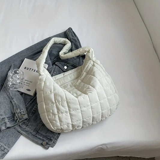 AMELIEโข PUFFER QUILTED CROSSBODY BAG