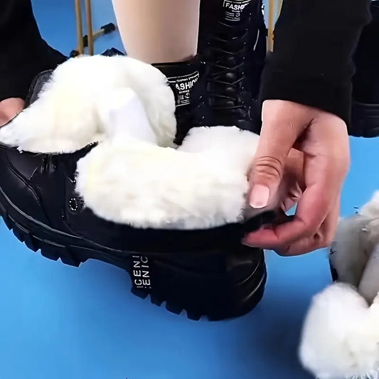 SONNETTEโข FLEECE-LINED WINTER ANKLE BOOTS