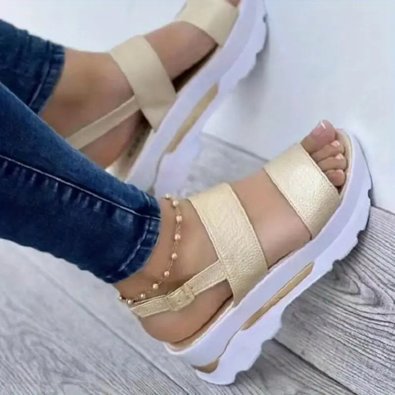 YARRAWIN™ PLATFORM OPEN TOE SANDALS