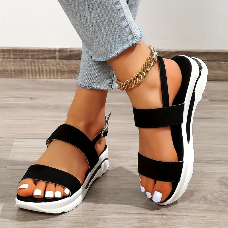 YARRAWIN™ PLATFORM OPEN TOE SANDALS