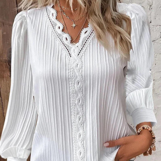 HARPERโข | ELEGANT PULLOVER BLOUSE