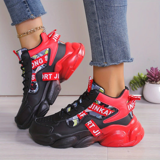 WOMEN'S HIGH TOP AUTUMN BASKETBALL SNEAKERS