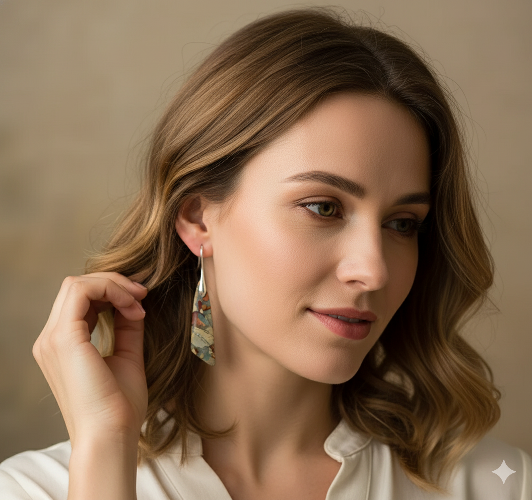 EARTHEN GRACE VINTAGE EARRINGS