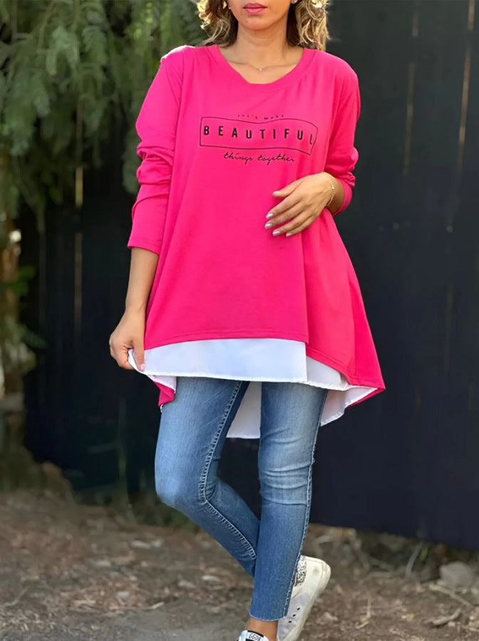 SIENNAâ„¢ | DUAL COMFORT LAYERED TEE