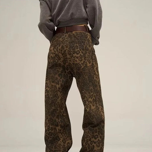 RAELYNโข LEOPARD PRINT JEANS
