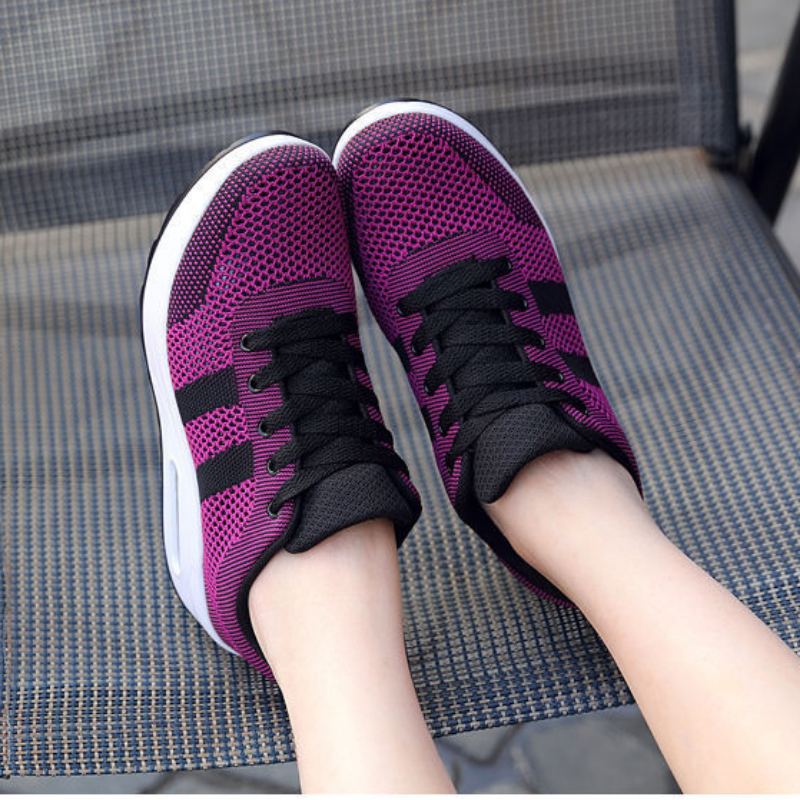 WOMEN'S AIR CUSHION KNIT ORTHOPEDIC SHOES