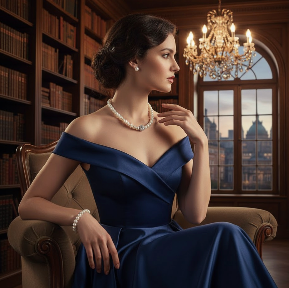 CAROLE™ ELEGANT PEARL SET