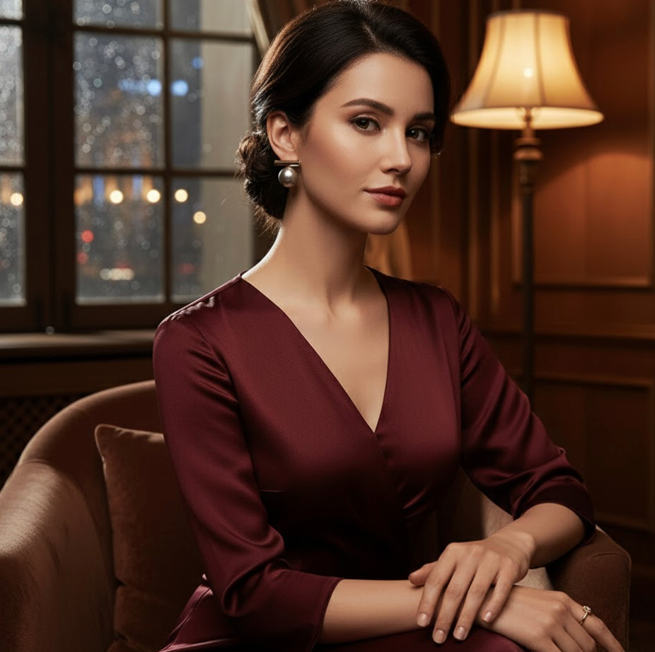 SAVAIRAHâ„¢ DARK PEARL EARRINGS