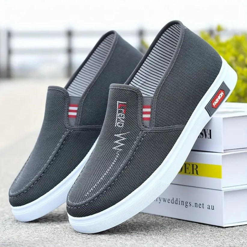 GERALDTONâ„¢ COMFORTABLE MEN'S CANVAS MOCCASINS