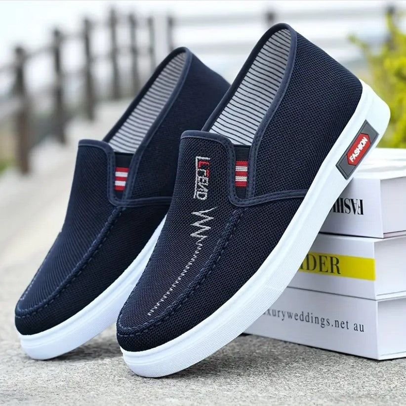 GERALDTONâ„¢ COMFORTABLE MEN'S CANVAS MOCCASINS