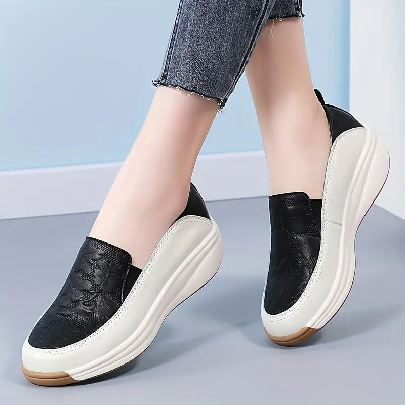 ROSIE⢠WOMEN'S ORTHOPEDIC FLORAL PATTERN LOAFERS