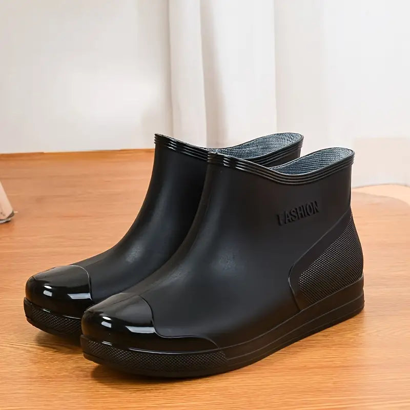 WOMEN'S FASHION WATERPROOF NON SLIP RAIN BOOTS