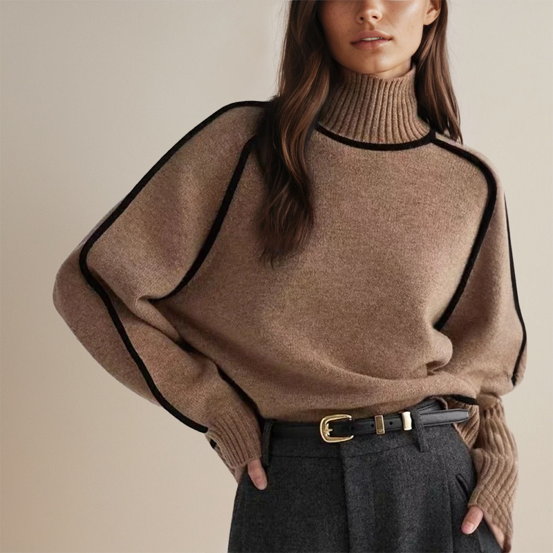 MIRABELLA™ – COUTURE TURTLENECK JUMPER