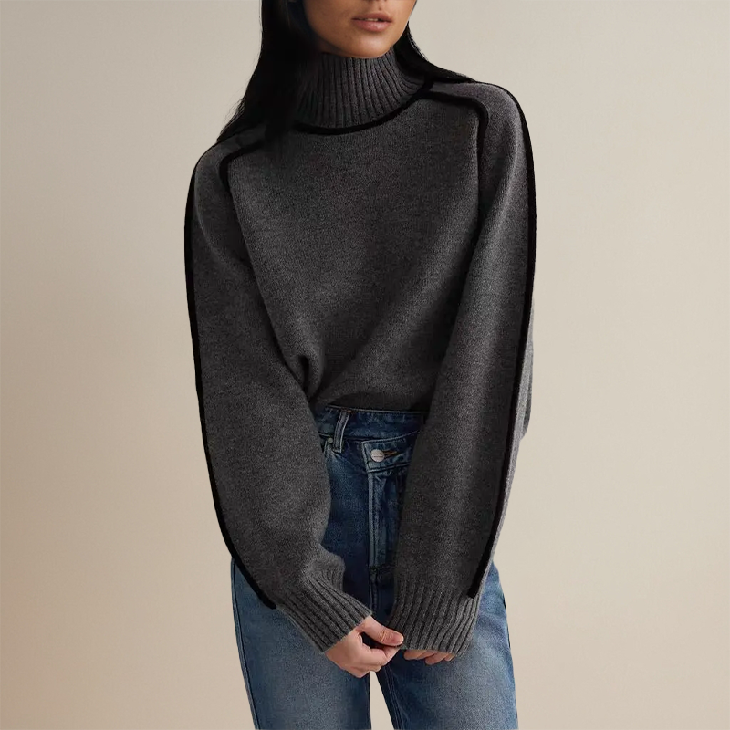 MIRABELLA™ – COUTURE TURTLENECK JUMPER