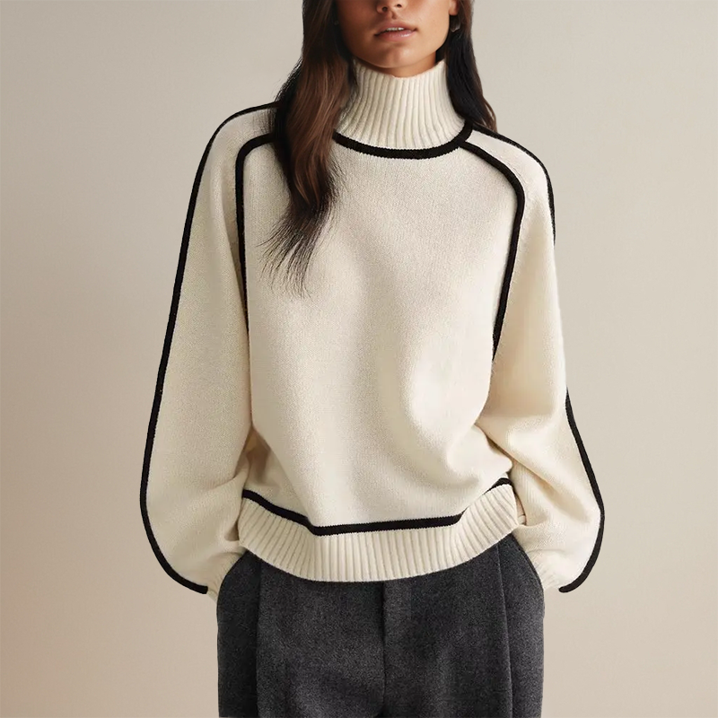 MIRABELLA™ – COUTURE TURTLENECK JUMPER