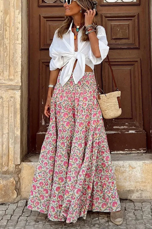 ELIORAโข SPRING BLOOM BOHO SKIRT