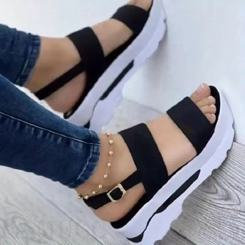 YARRAWIN™ PLATFORM OPEN TOE SANDALS