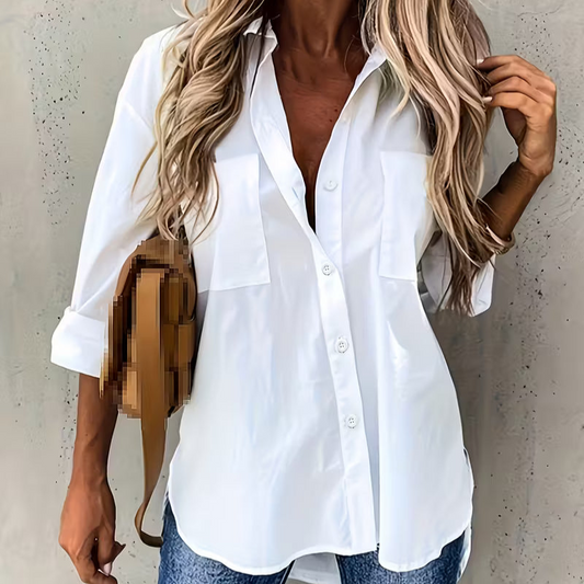 MARLEYโข | CASUAL LONG SLEEVE BUTTON-UP SHIRT