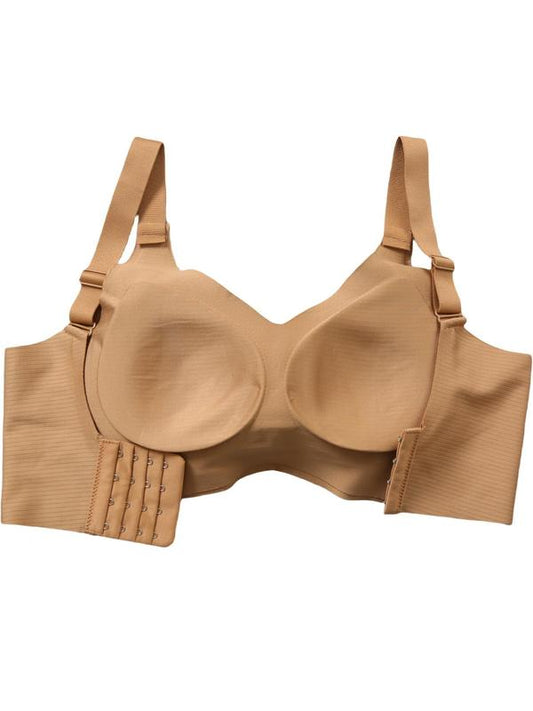YAAMBA™ WOMEN'S SOLID COLOR WIRELESS BRA COMFORTABLE BREATHABLE SEAMLESS