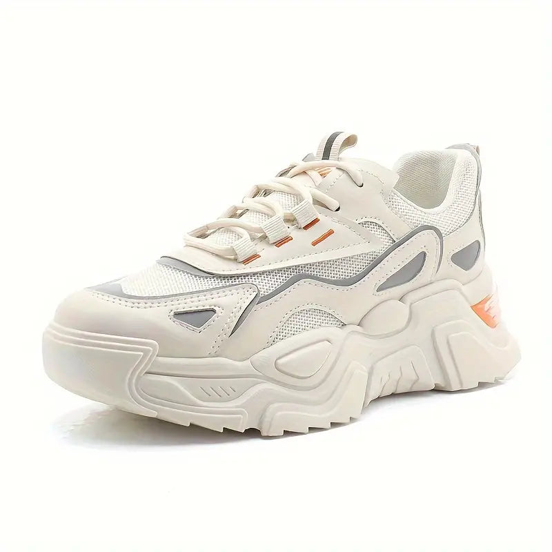 MALODI⢠LOW TOP GEOMETRIC BREATHABLE SNEAKERS