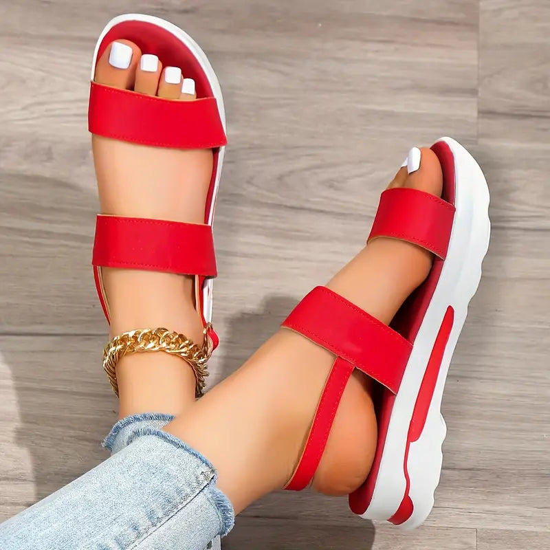 YARRAWIN™ PLATFORM OPEN TOE SANDALS